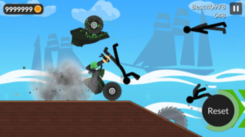 Stickman Extreme Dismounting